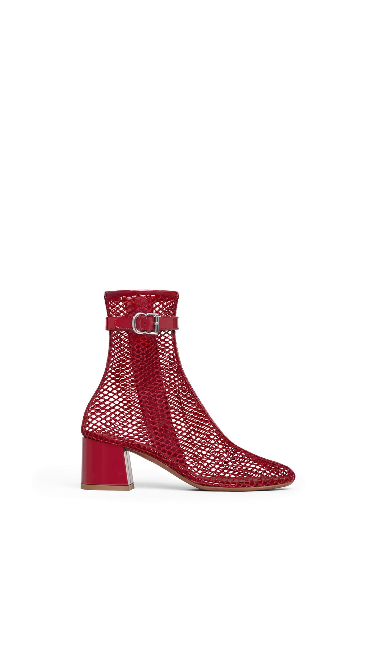 Alaïa Boots 55 In Fishnet