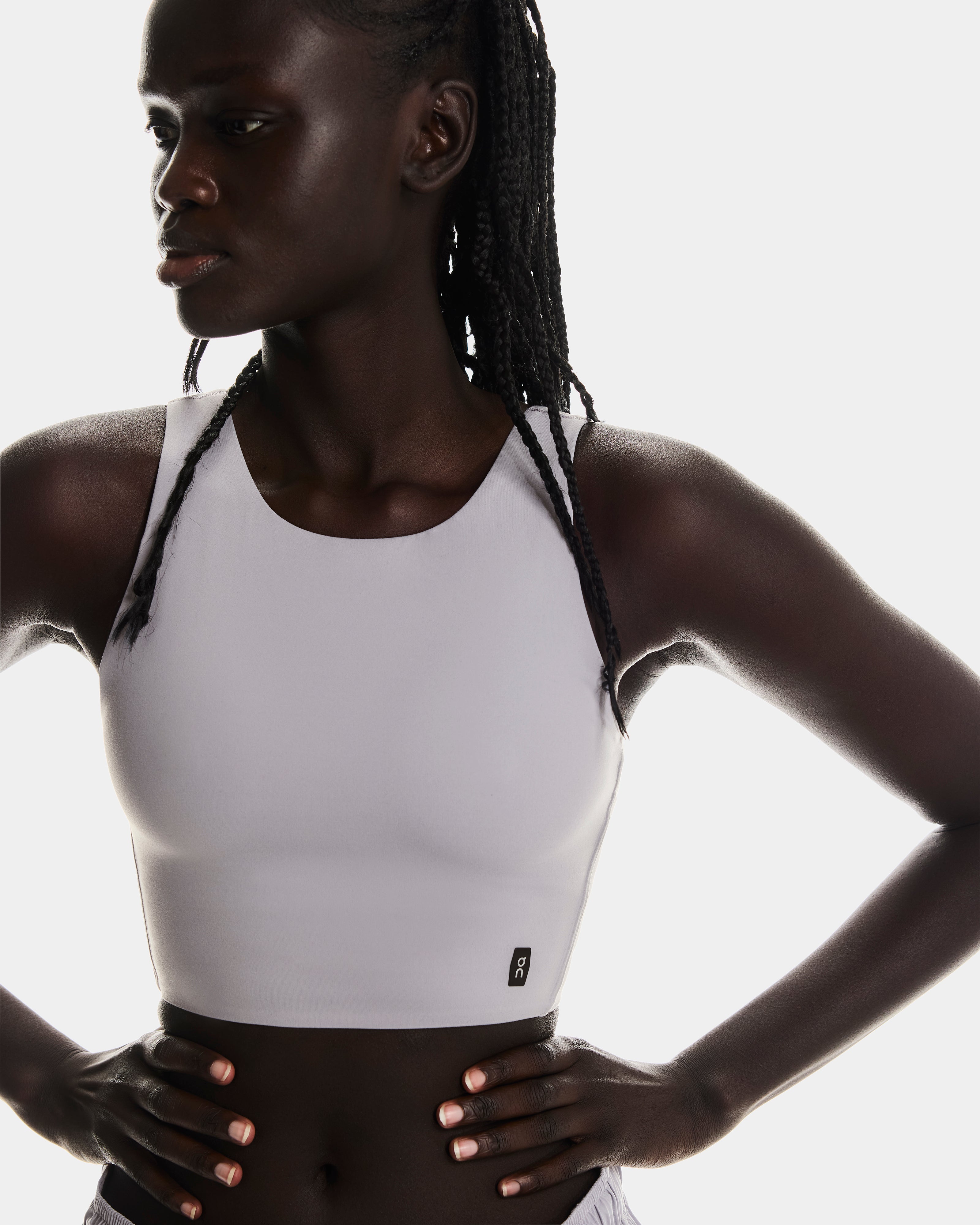 On Core 2-In-1 Crop Lilac (Women'S)