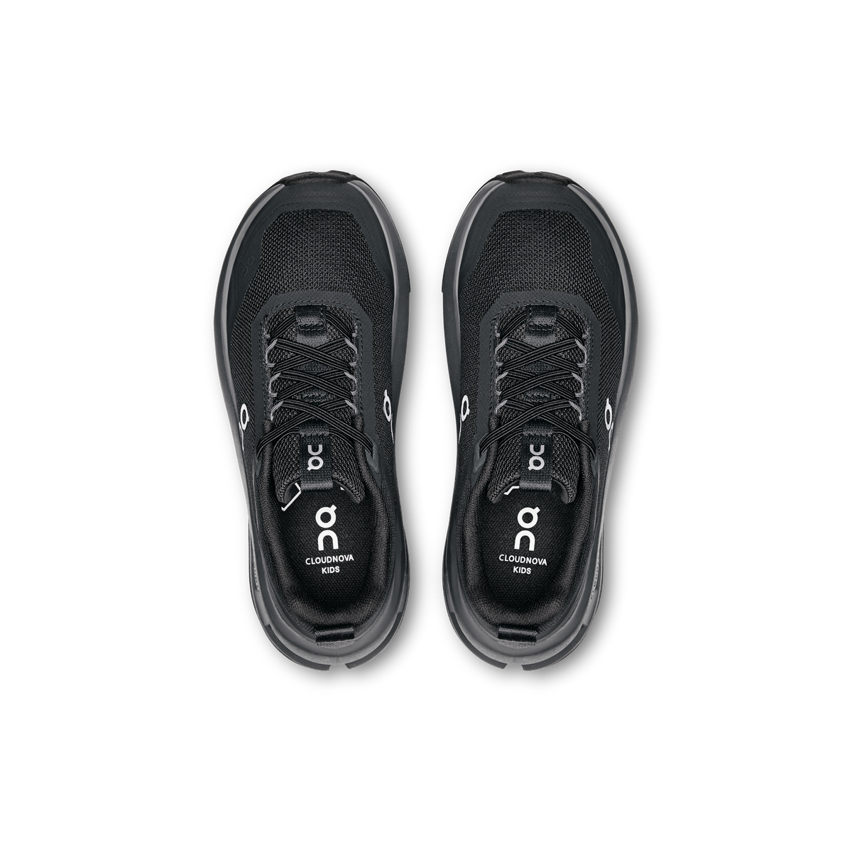 On Cloudnova Kids Black Eclipse