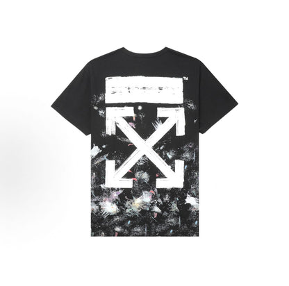 OFF-WHITE Painting Splash Ink Starry Sky Fireworks Arrow Print