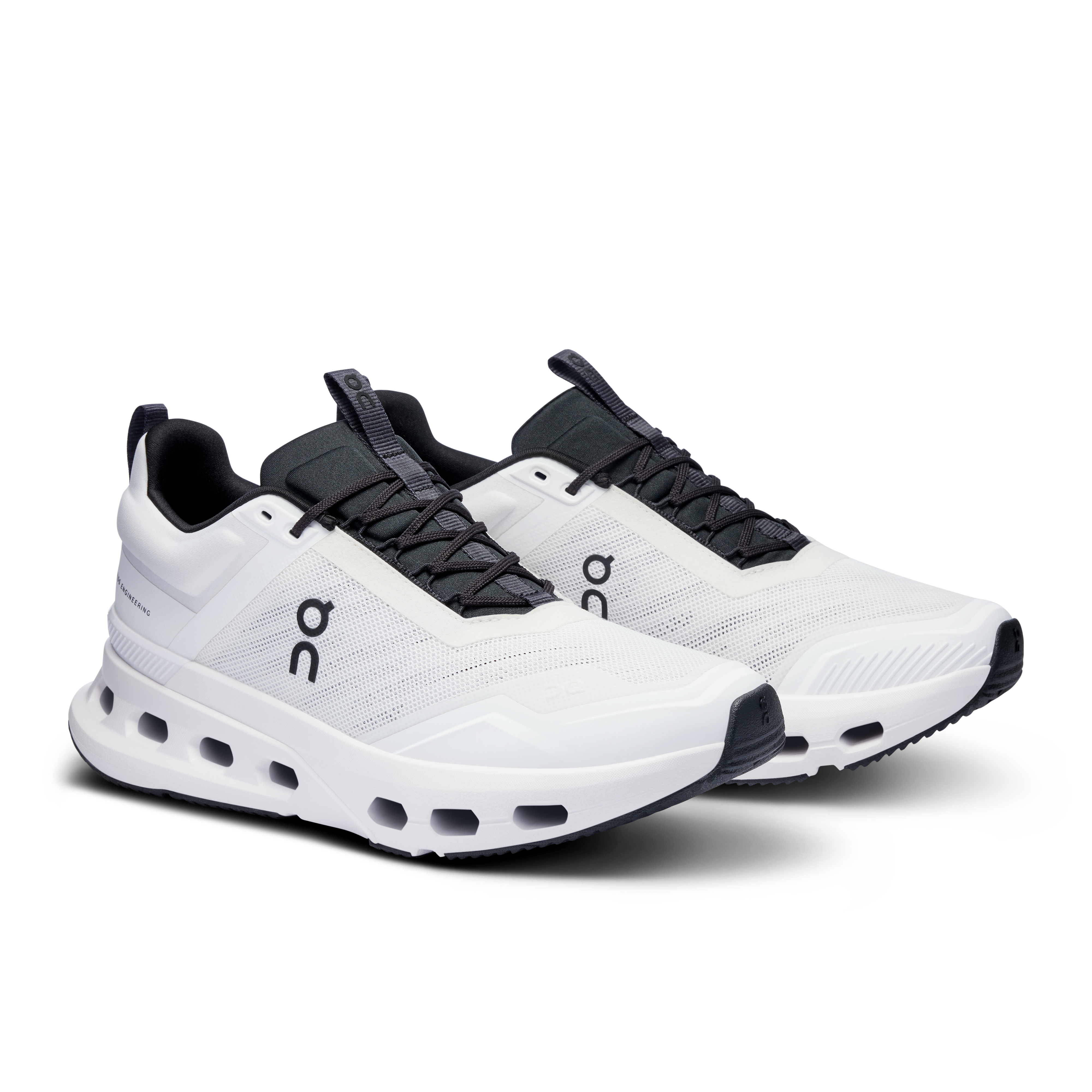 on running cloudnova x white black (women's)