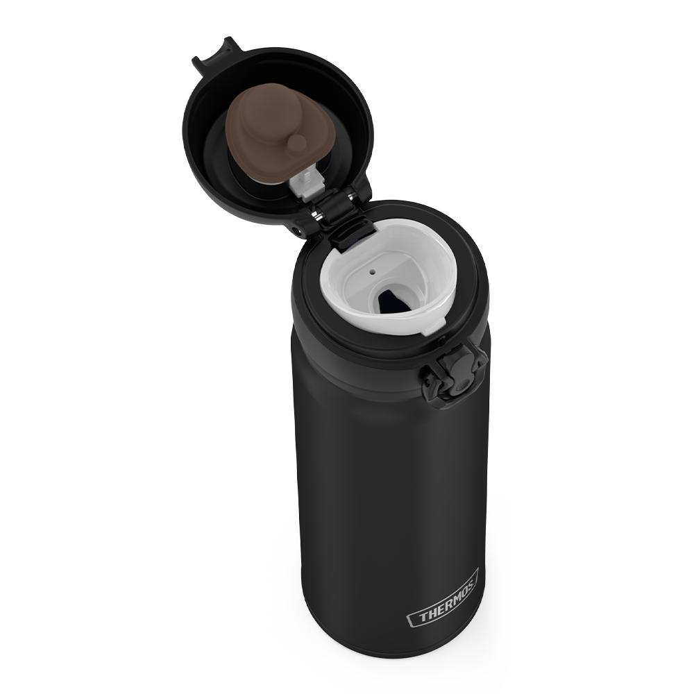 Thermos 16oz Stainless Steel Direct Drink Bottle Black