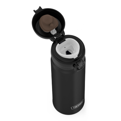 Thermos 16oz Stainless Steel Direct Drink Bottle Black