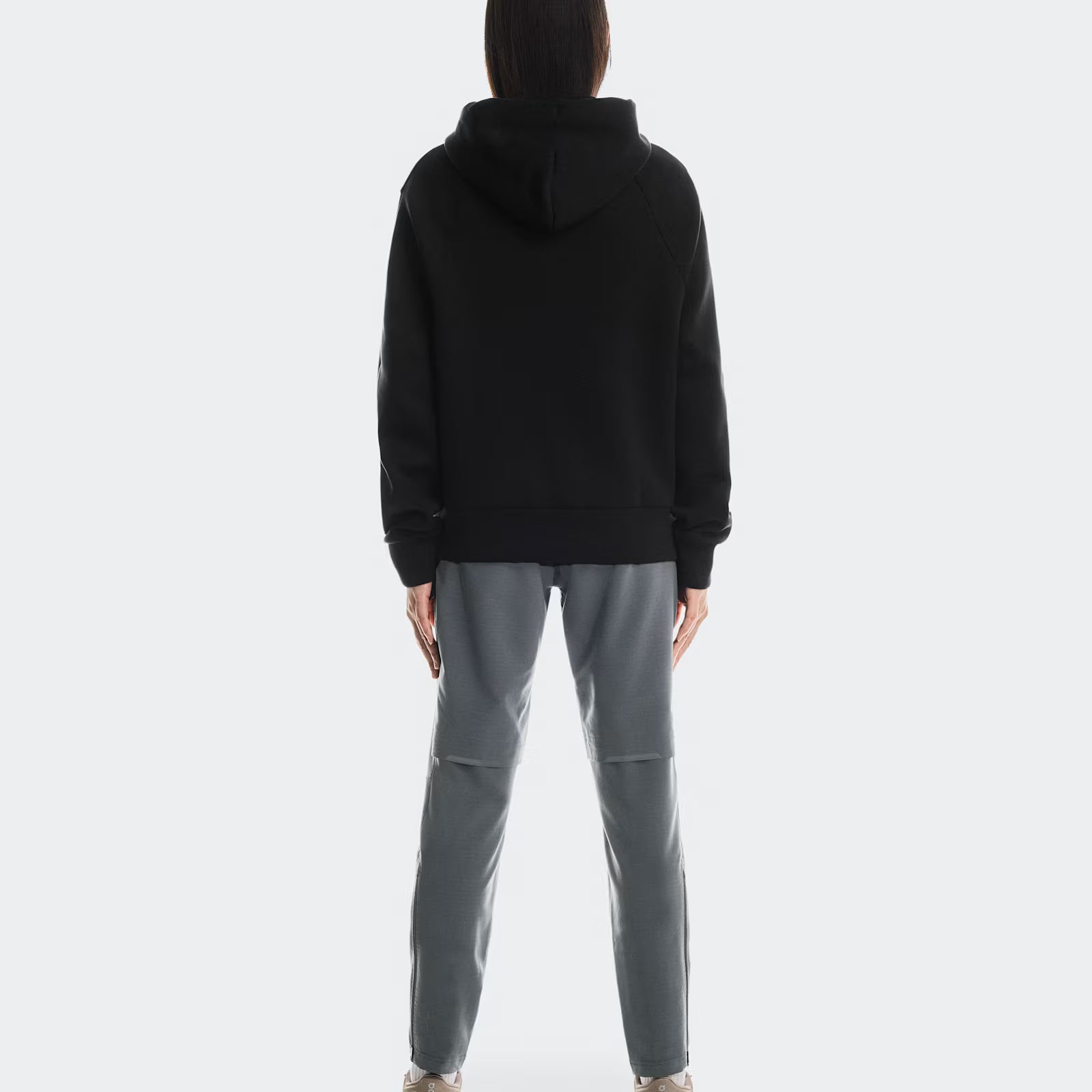 On Focus Tech Zip Hoodie Black (Women'S)