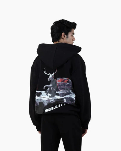 DEER DRIVE ZIPPER HOODIE