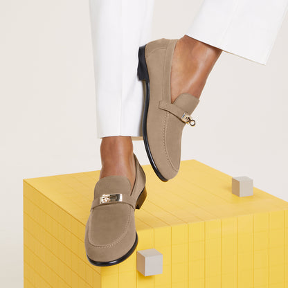  Hermes Destin Loafer Beige Sable