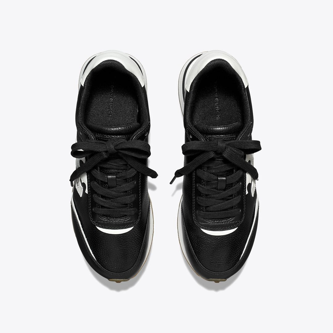 Tory Burch Destiny Trainer PERFECT BLACK / WHITE
