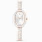 Swarovski Dextera Bangle Watch Swiss Made Metal Bracelet Gold Tone Champagne Gold-Tone Finish SW5672987