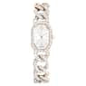 Swarovski Dextera Chain Watch Swiss Made Crystal Bracelet White Champagne Gold-Tone Finish SW5711710