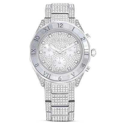 Swarovski Dextera Lux Watch Swiss Made Metal Bracelet Silver Tone Stainless Steel SW5668845