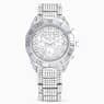 Swarovski Dextera Lux Watch Swiss Made Metal Bracelet Silver Tone Stainless Steel SW5668845