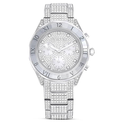 Swarovski Dextera Lux Watch Swiss Made Metal Bracelet Silver Tone Stainless Steel SW5668845