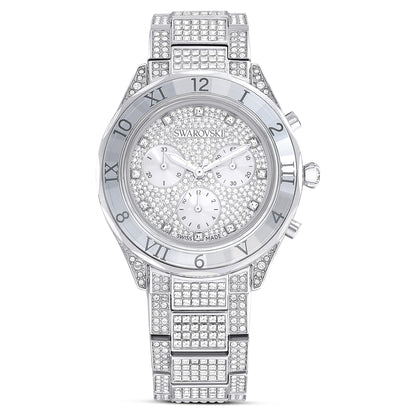 Swarovski Dextera Lux Watch Swiss Made Metal Bracelet Silver Tone Stainless Steel SW5668845