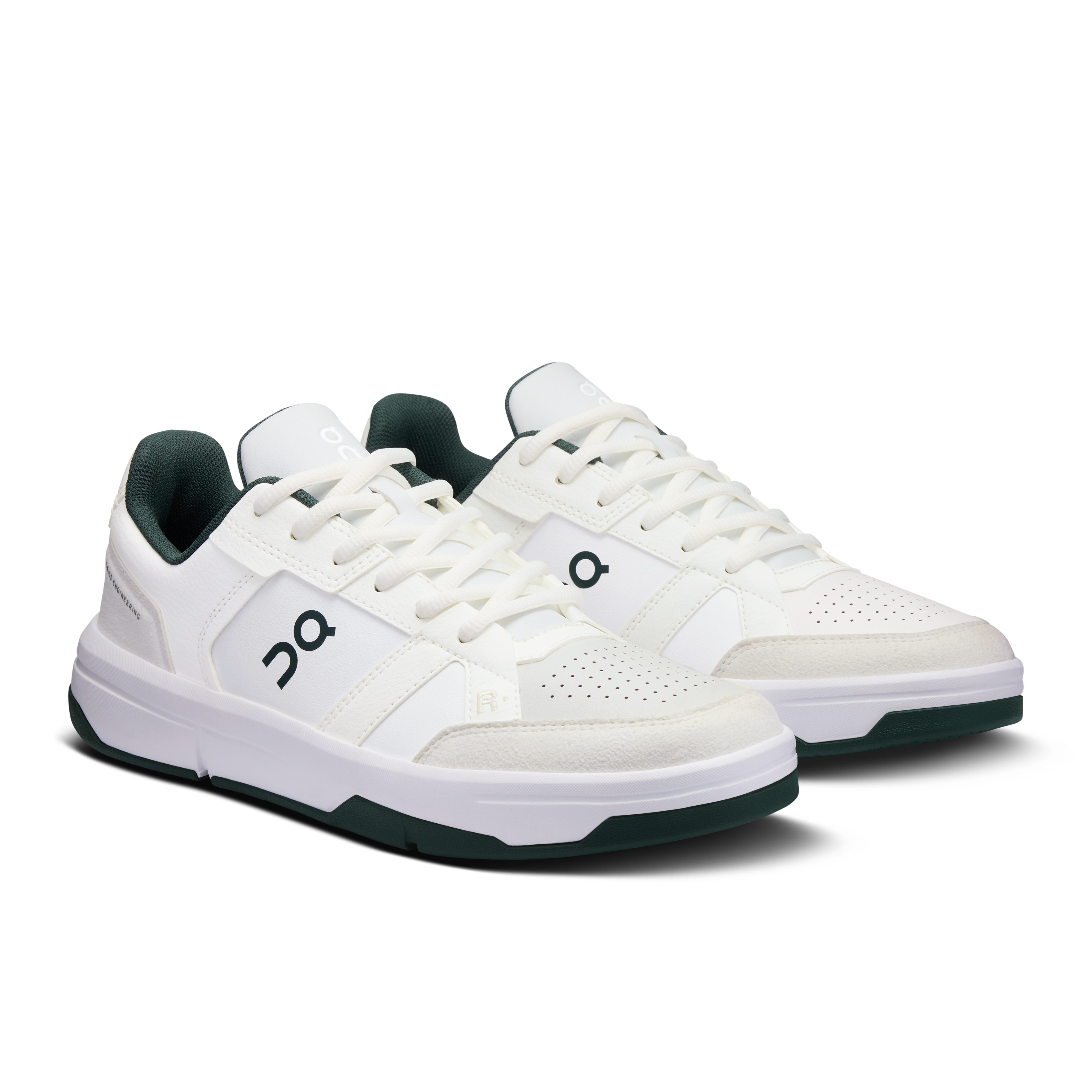 on running the roger clubhouse white evergreen (women's)