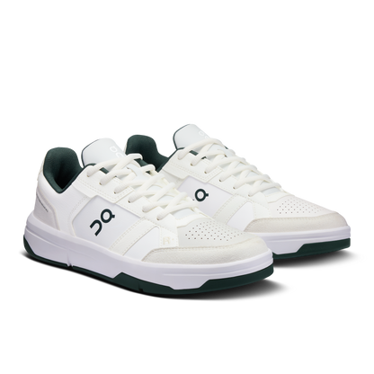 on running the roger clubhouse white evergreen (women's)