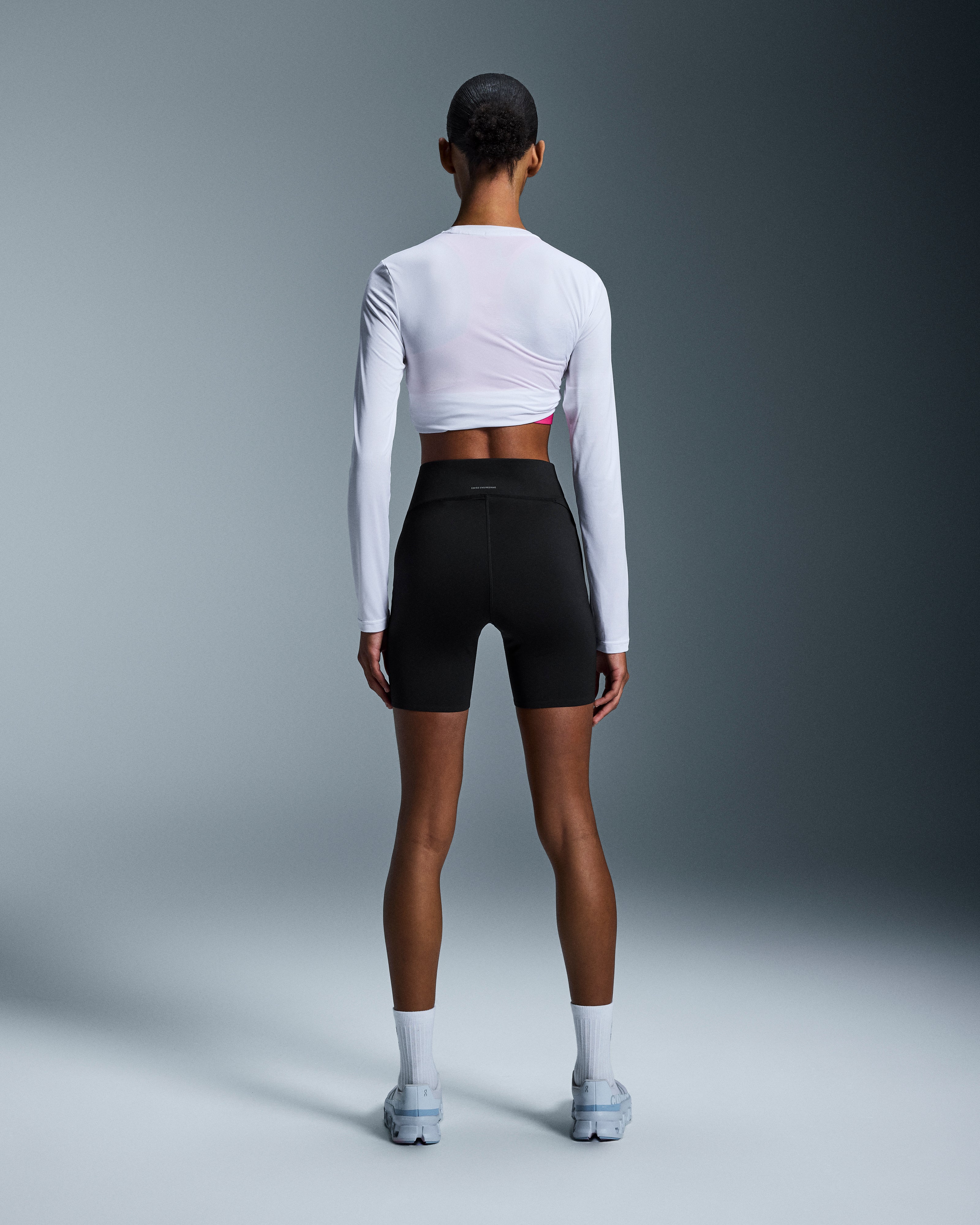 On Train Tights 1/2 Black (Women's)