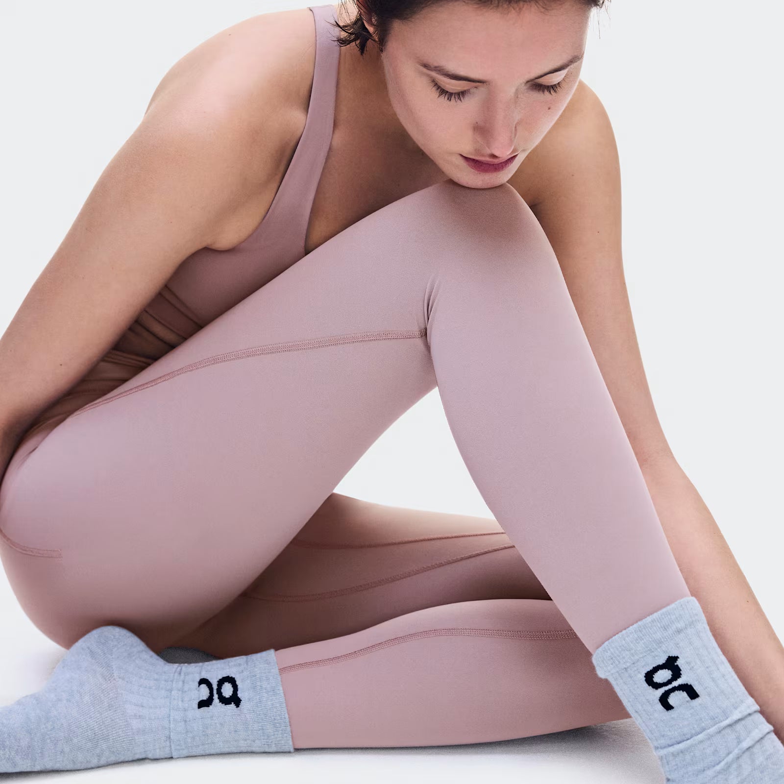 On Studio Leggings 7/8 Heron (Women'S)