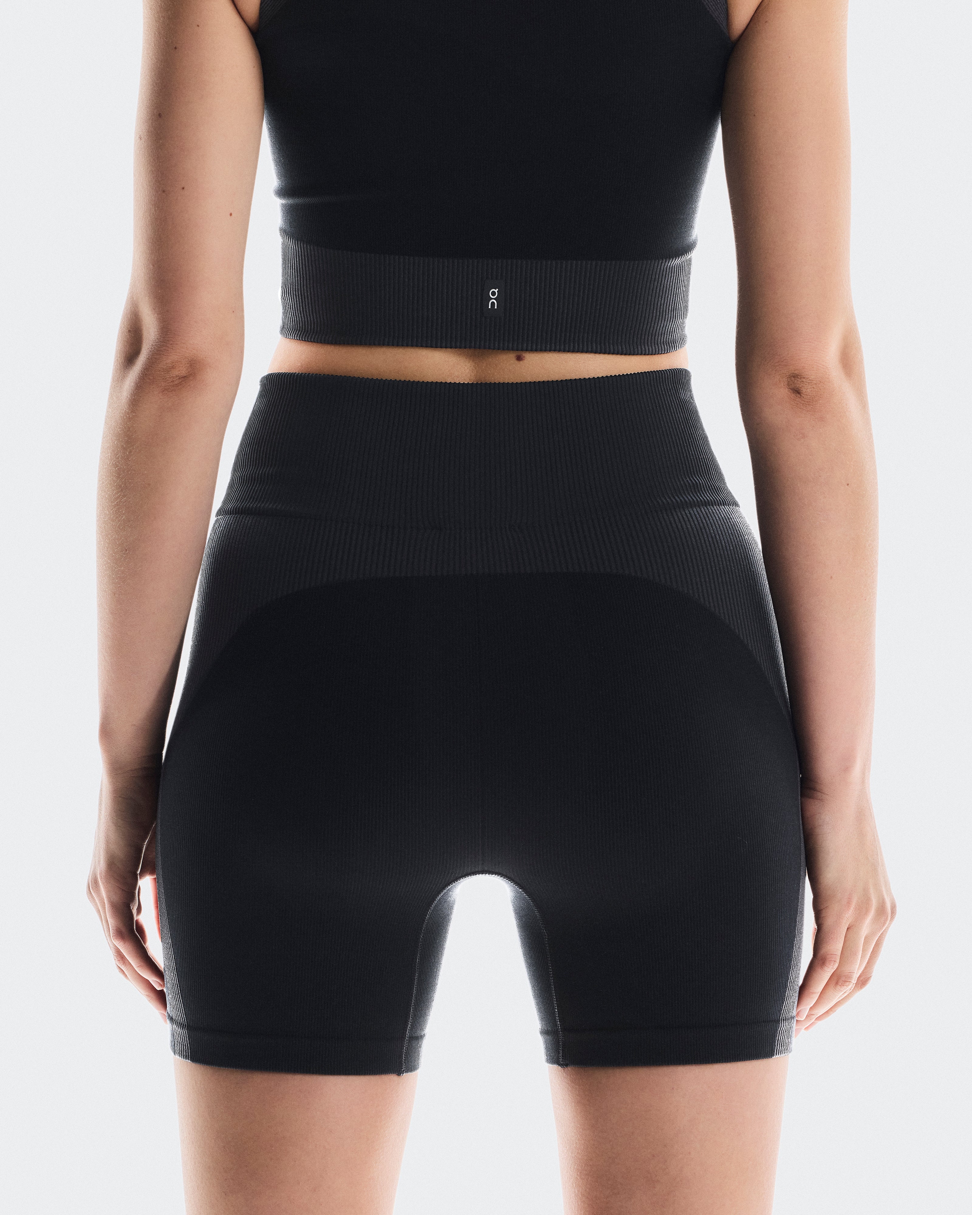 On Studio Knit Shorts Black | Eclipse (Women'S)