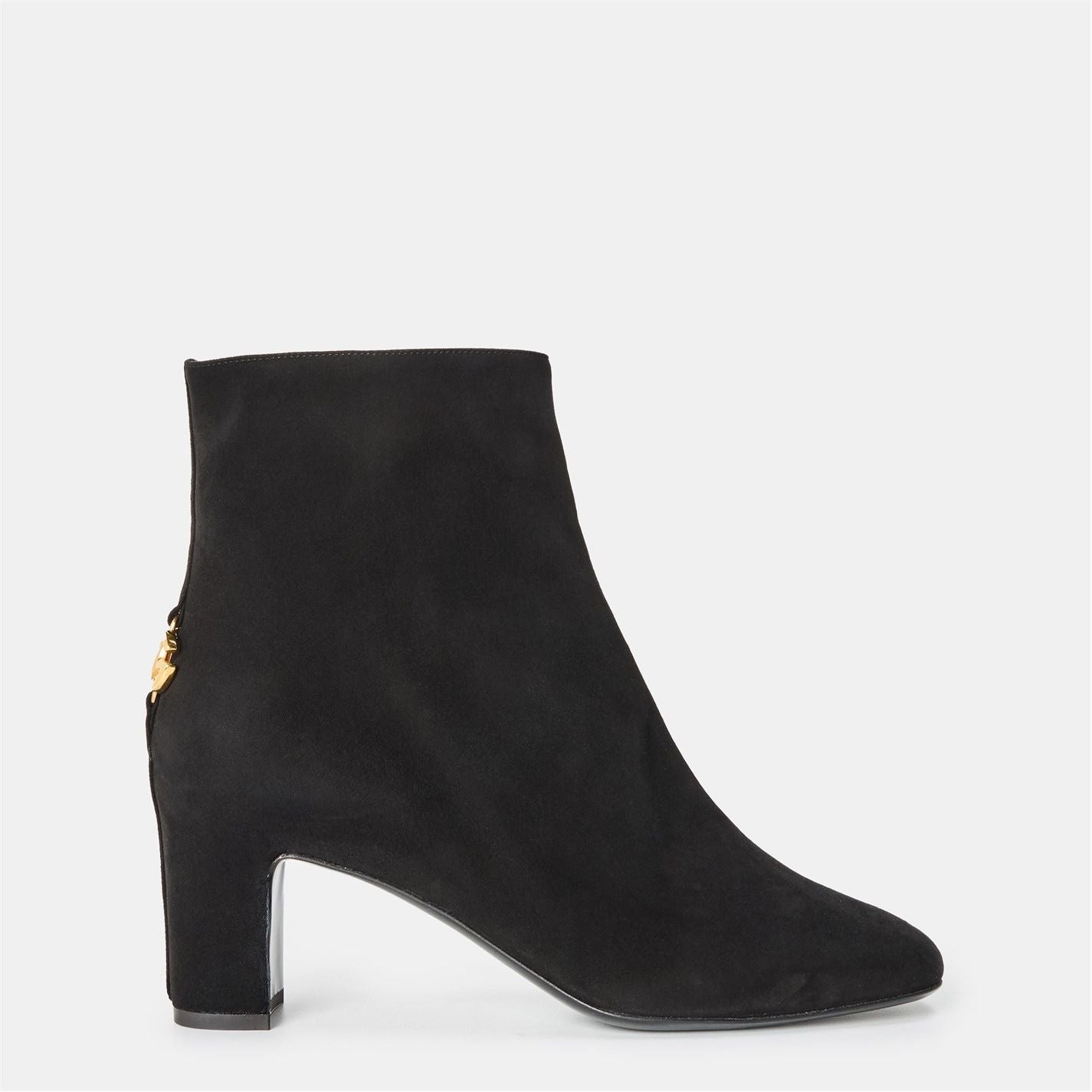  DG Block Ankle Boot Ld54 Black