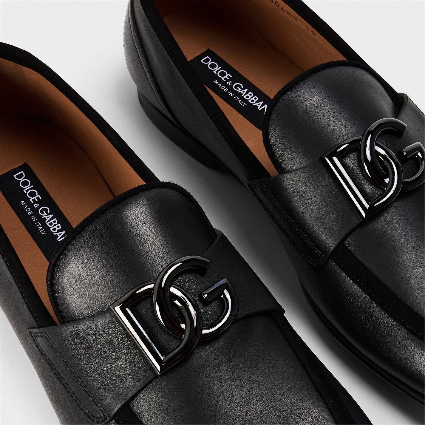  DG DG Logo Loafer Sn53 Black