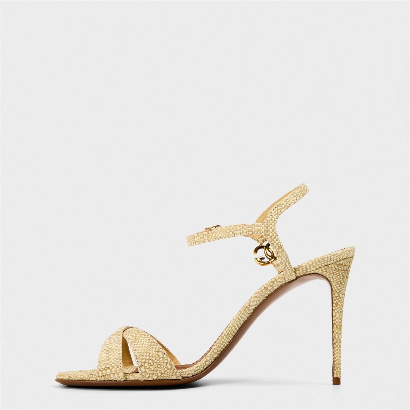  DG Heeled Sandal Ld53 Rafia