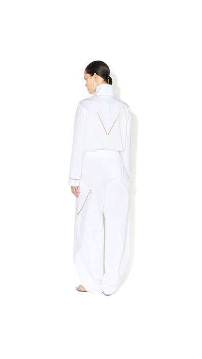 Alaïa Poplin Cargo Pants