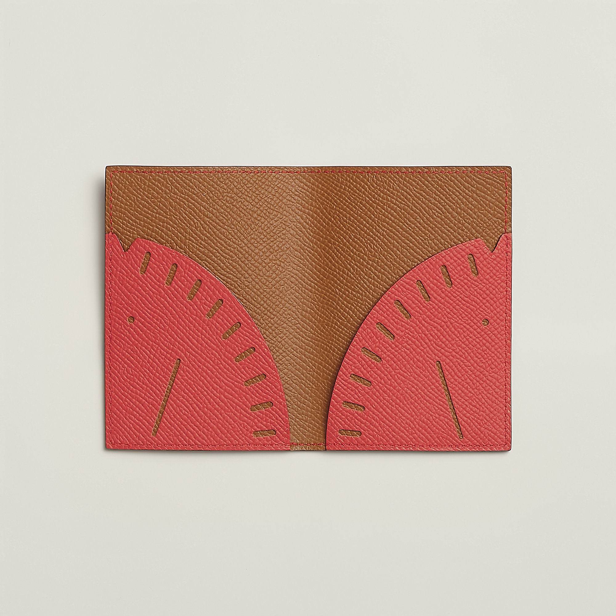  Hermes Doado Card Holder Capucine