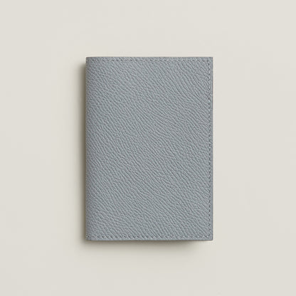  Hermes Doado Card Holder Gris Pantin