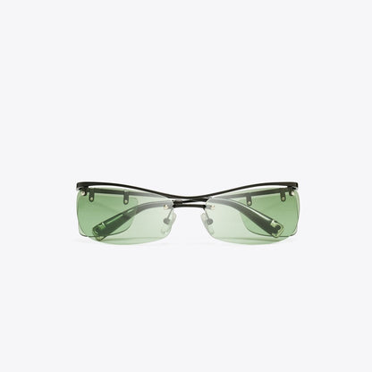 Tory Burch Double-Lens Runway Sunglasses MINT GREEN 1