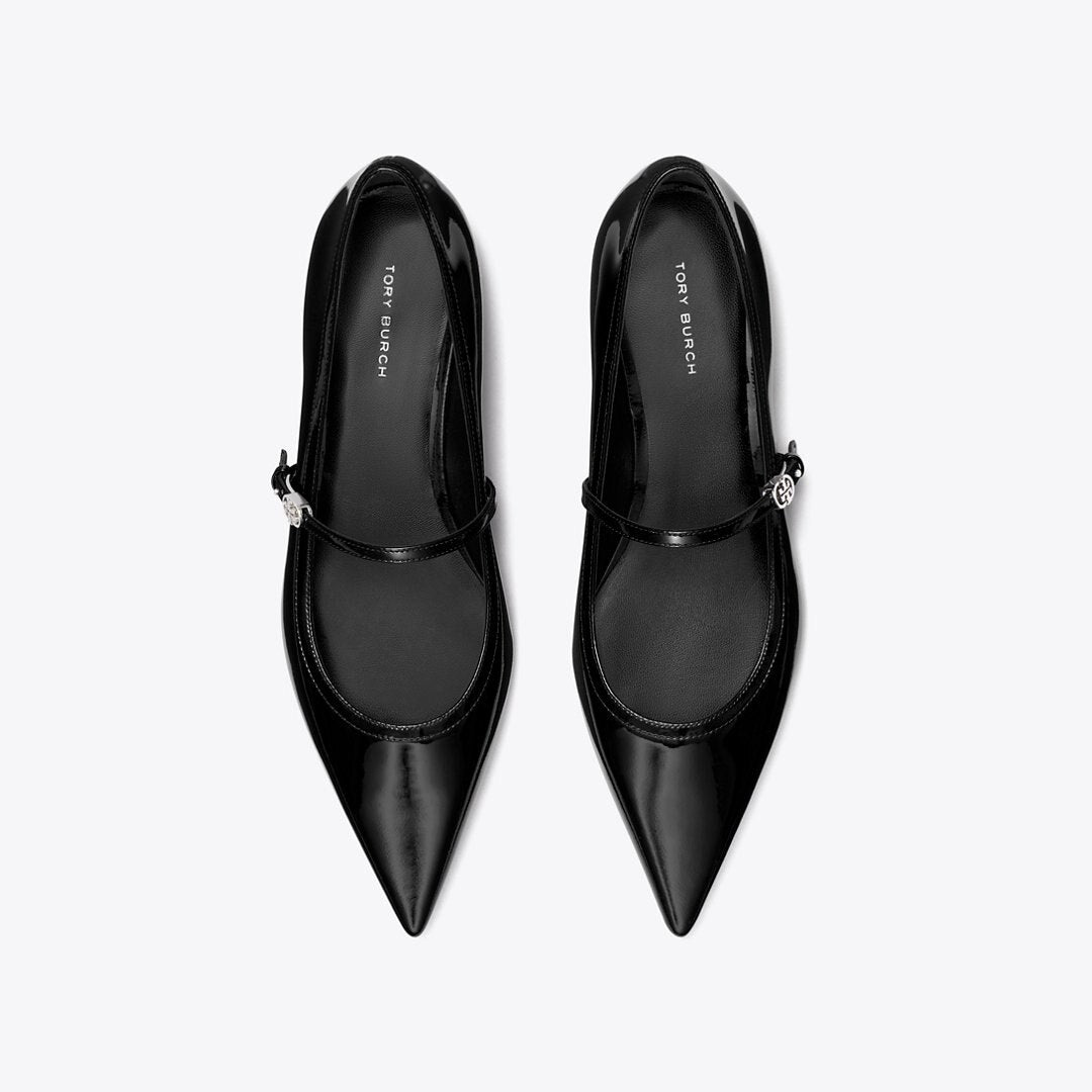 Tory Burch Double T Buckle Mary Jane PERFECT BLACK / PERFECT BLACK