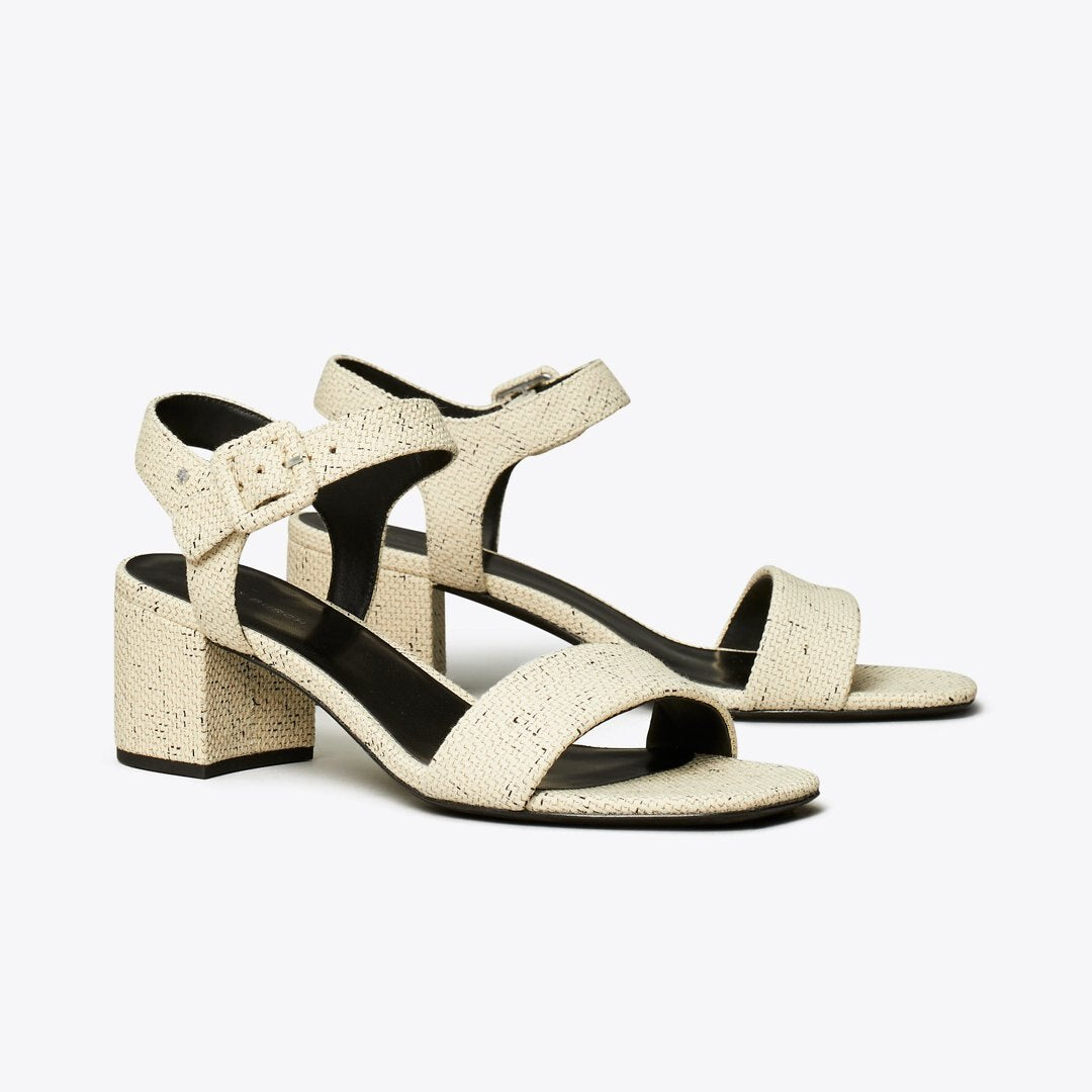 Tory Burch Double T City Sandal GRAIN