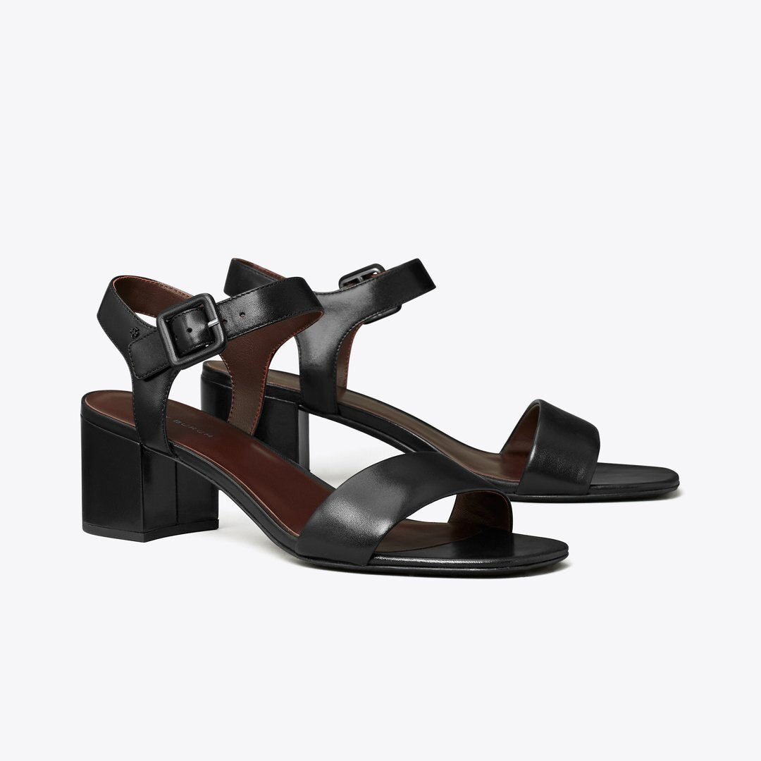 Tory Burch Double T City Sandal PERFECT BLACK