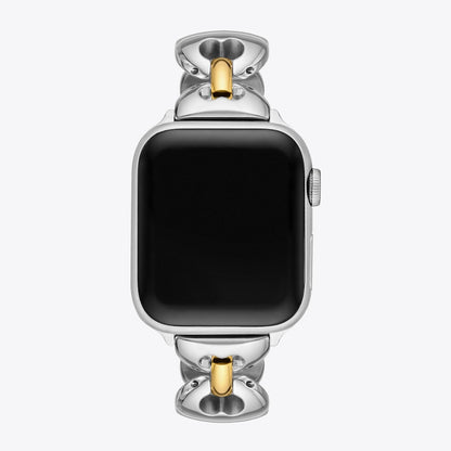Tory Burch Double T Link Band for Apple Watch TWO-TONE