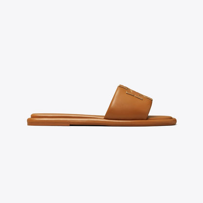 Tory Burch Double T Sport Slide BOURBON MIELE / GOLD