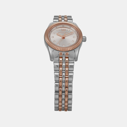 Michael Kors Lexington Women Quartz Silver Dial Analog Stainless Steel Watch Mk4817Set