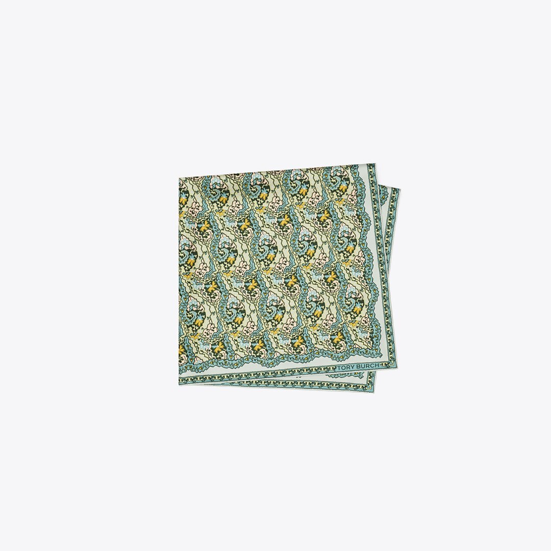 Tory Burch Dream Paisley Silk Square Scarf Dream Paisley