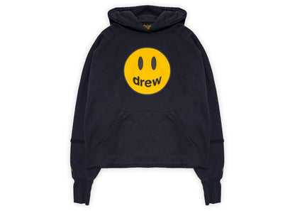 drew house deconstructed mascot hoodie black