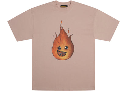 drew house drew flame ss tee dusty rose
