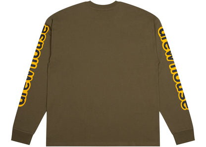 drew house drew house hug ls tee midnight olive