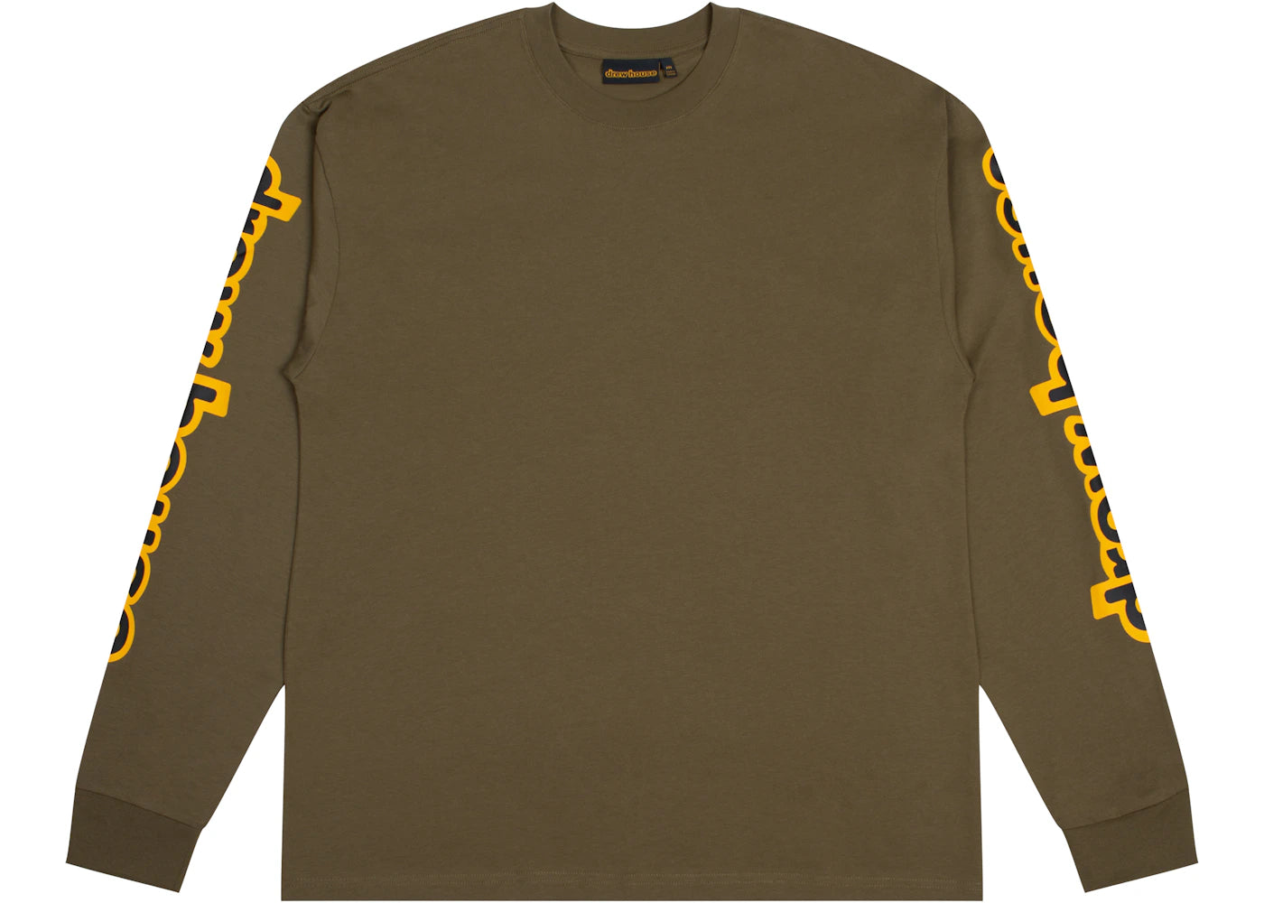 drew house drew house hug ls tee midnight olive