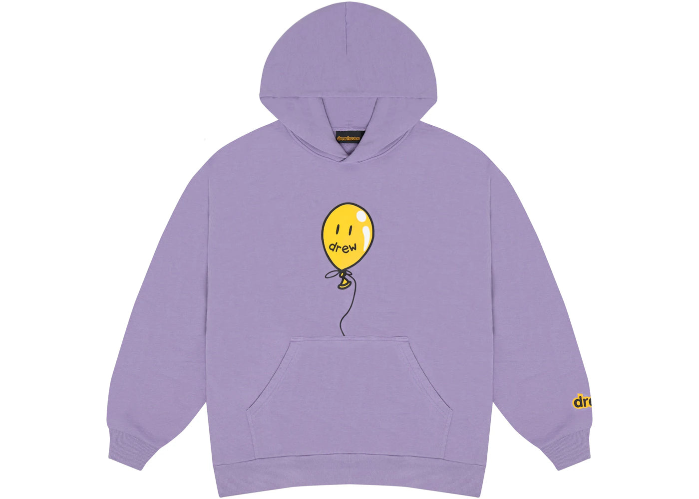 drew house joy hoodie lavender