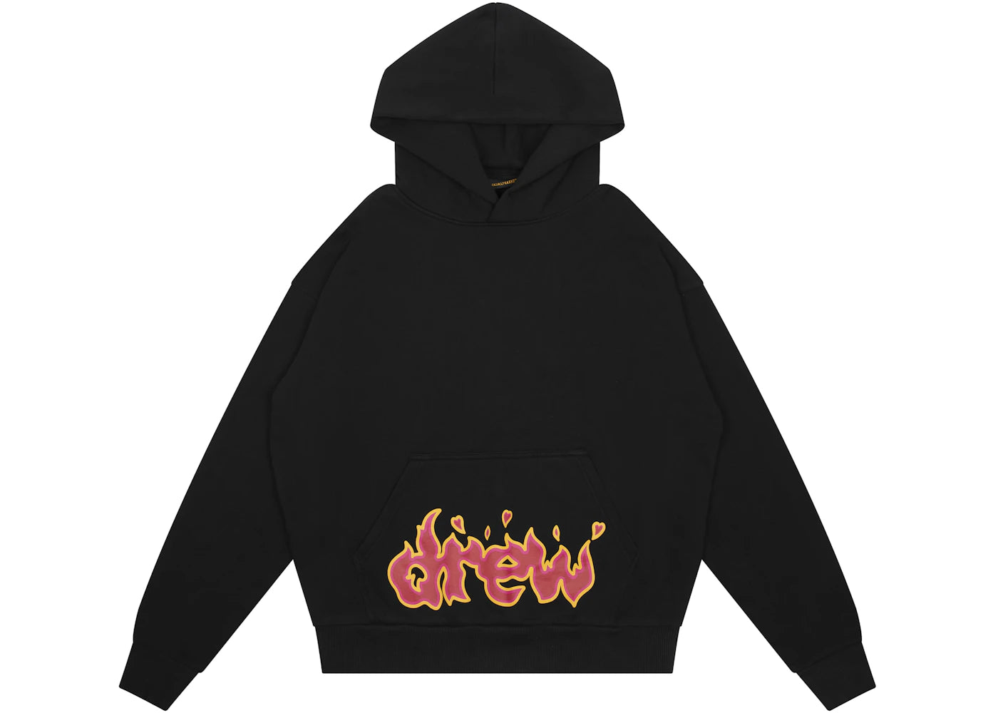 drew house lit drew hoodie black