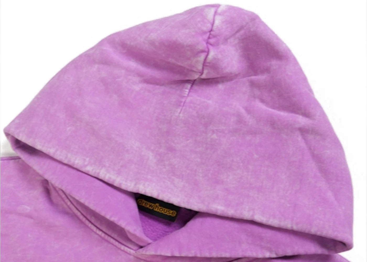 drew house mascot deconstructed hoodie washed grape