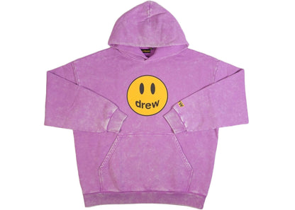 drew house mascot deconstructed hoodie washed grape