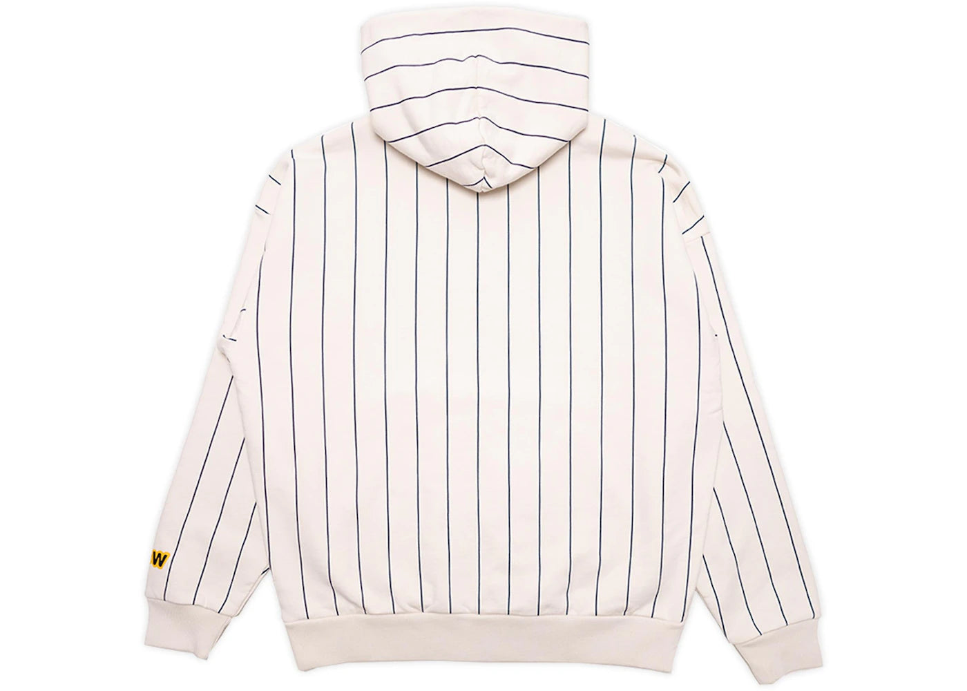 drew house mascot hoodie navy pinstripe