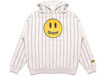 drew house mascot hoodie navy pinstripe