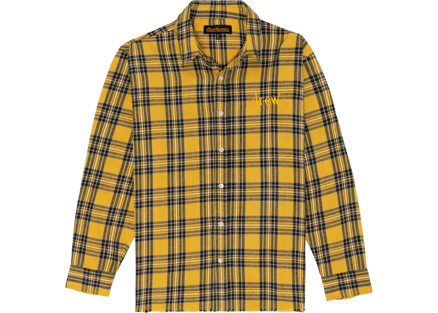 drew house scribble ls button up core plaid