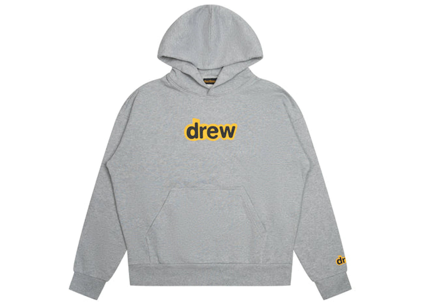 drew house secret hoodie heather grey