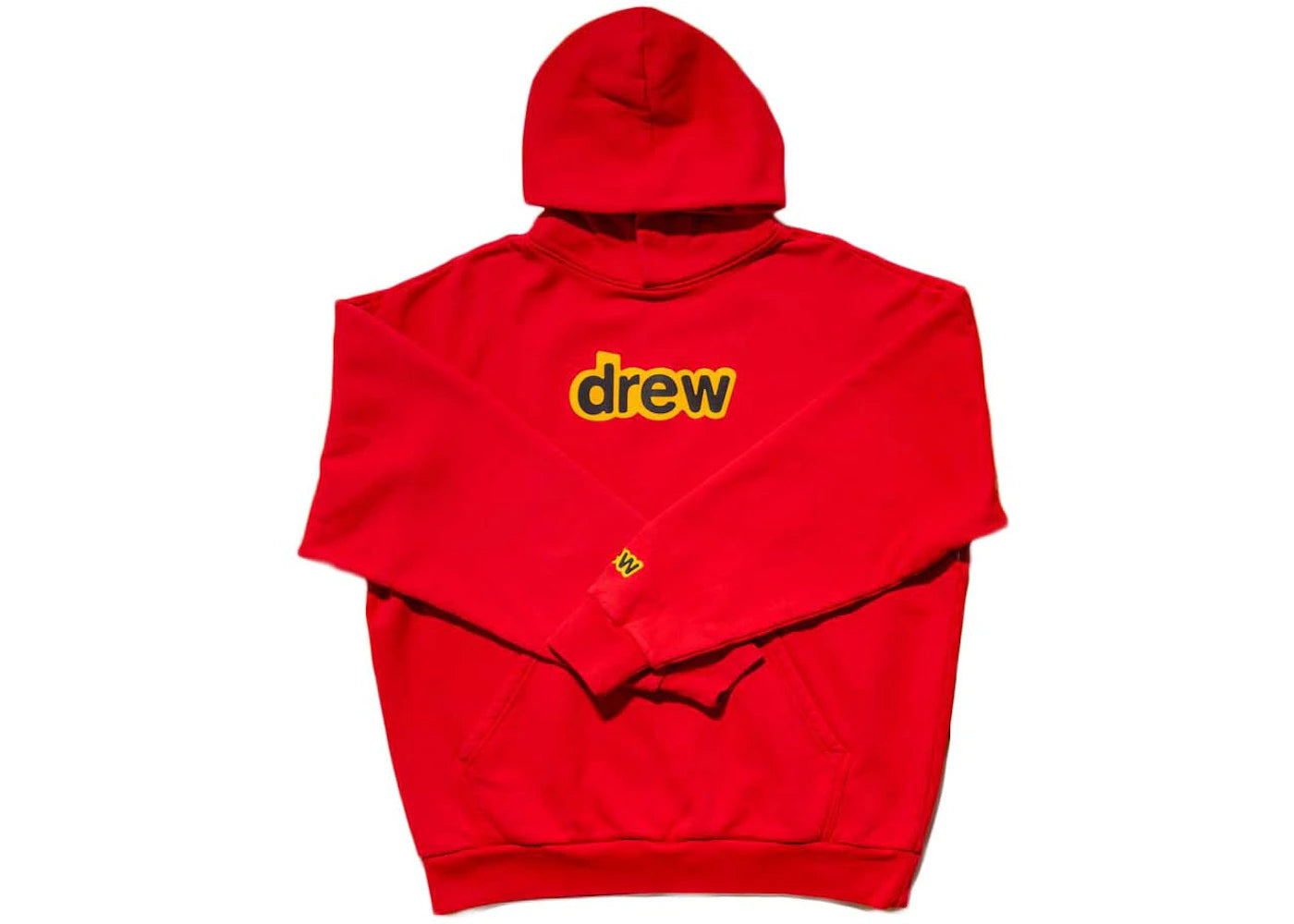 drew house secret hoodie red