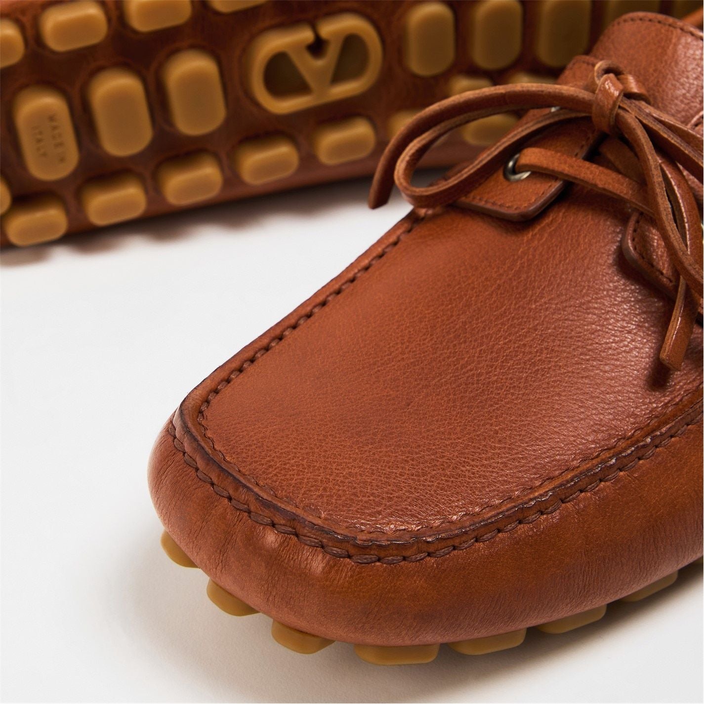  Driver Fast Away Buffalo Loafers Tobacco